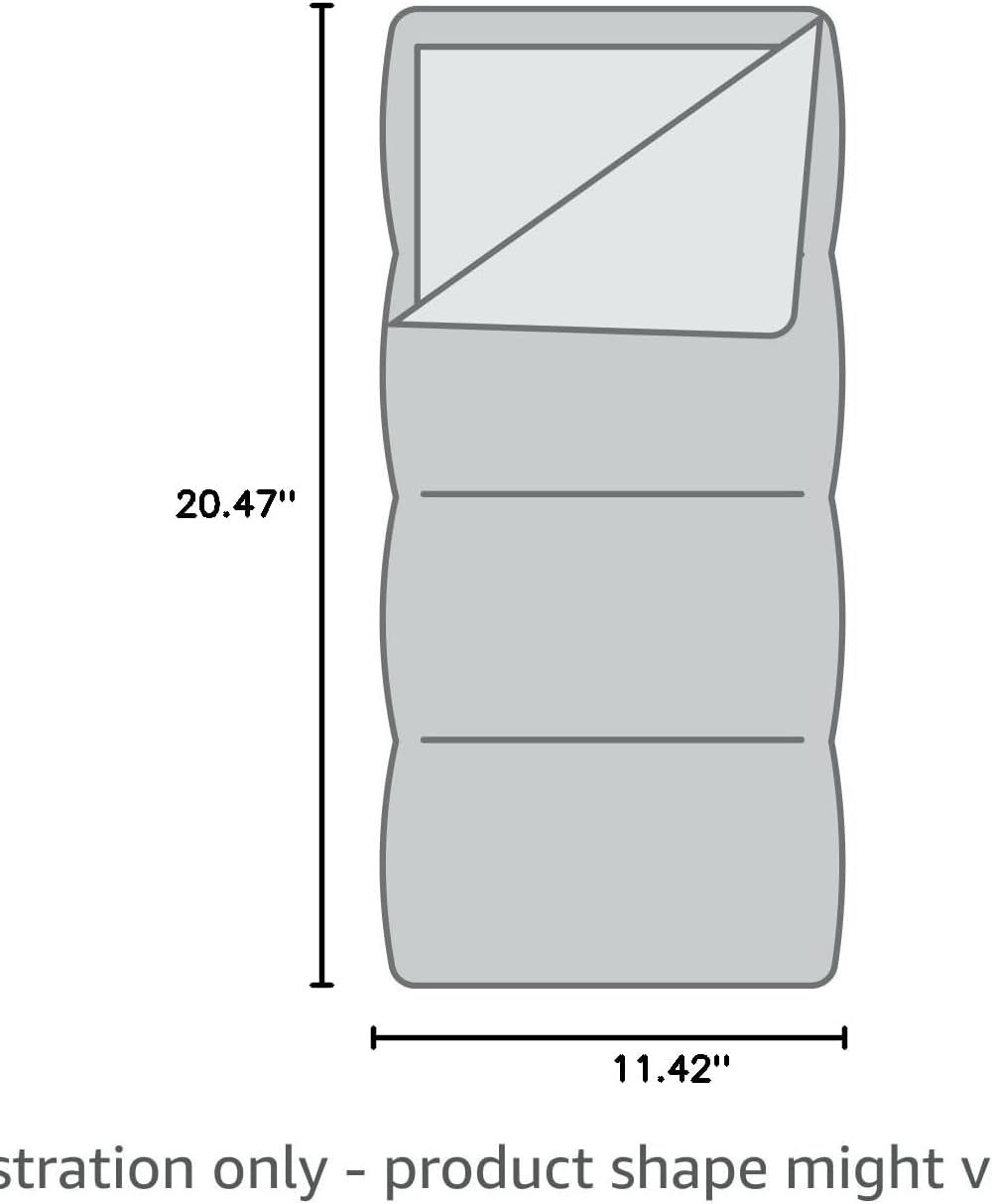 Heritage Big & Tall Cold-Weather Sleeping Bag - 10F Camping for Adults, Comfortable & Warm Flannel for Outdoor Use, Fits Adults up to 6ft 7in Tall - Image 4